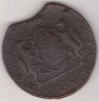 10 копеек 1773 г. сибирская монета