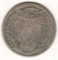 10 крейцеров 1757 г. Зальцбург Австрия