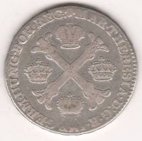 1/2 кронталера 1768 г. Австрийские Нидерланды