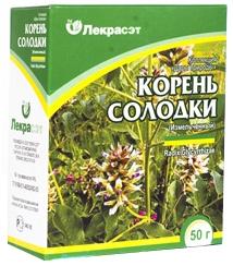 СОЛОДКА, КОРЕНЬ  50Г.  (Лекра-Сэт)