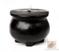 Мистическая свеча "Ведьмин Котелок".Фигурные свечи - символы