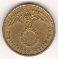 5 пфеннигов 1939 г.