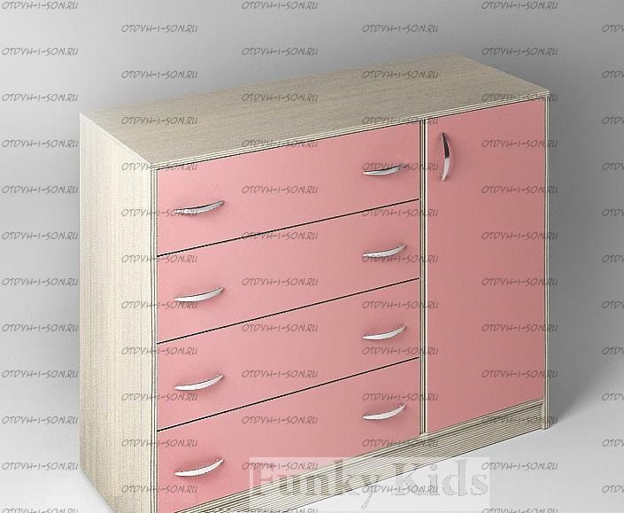 Комод Фанки Кидз-13/6 СВ (113х44х87)