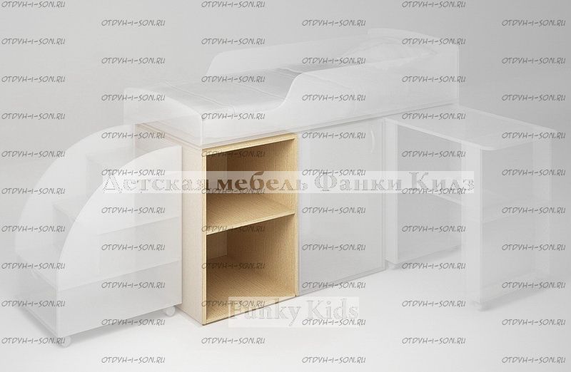 Секция с комодом Фанки Кидз 14/4 ФМ