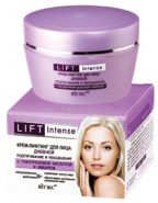 ВИТЭКС. LIFT  INTENSE. КРЕМ-ЛИФТИНГ  ДЛЯ  ЛИЦА  ДНЕВНОЙ  С  ГИАЛУРОНОВОЙ  КИСЛОТОЙ  И  ИМБИРЕМ  (ПОДТЯГИВАНИЕ  И  УВЛАЖНЕНИЕ)  45МЛ.