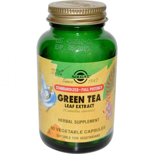 Солгар Экстракт листьев зеленого чая капс. №60