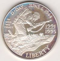 1 доллар 06.06.1944 1991-1995 США