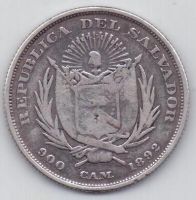 50 сентаво 1892 г. Сальвадор