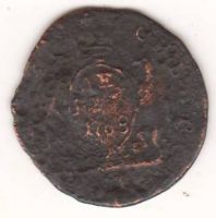 деньга 1768 г. сибирская монета