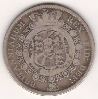 1/2 кроны 1817 г. Великобритания