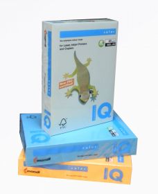 Бумага "IQ цв.А4 500л.1/5 PALE BL 29 св.гол.