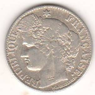 50 сантим 1881 г. Франция