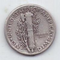 1 дайм 1944 г. США