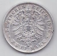 2 марки 1876 г. Пруссия