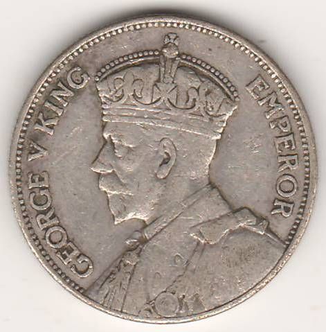 1 флорин 1935 г. редкий год Новая Зеландия(Великобритания)