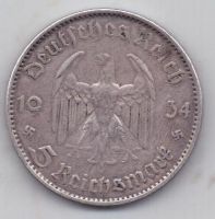 5 марок 1934 г.