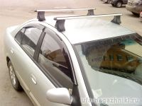 Багажник на крышу Nissan Almera Classic/N15/N16, Атлант, аэродинамические дуги