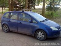 Багажник на крышу Ford C-Max, Атлант, аэродинамические дуги