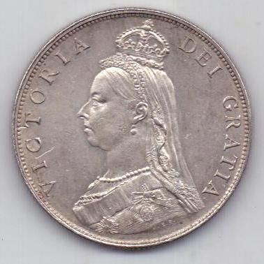 1 флорин 1887 г. Великобритания