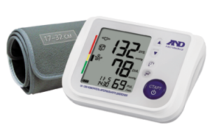 AND Тонометр UA-1300 автомат б/болезн.манж.на плечо,д/слабовид.с адапт. A&D КИТАЙ