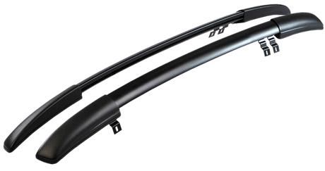 Рейлинги на Лада Калина/Гранта седан,чёрные