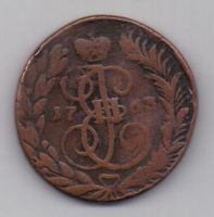 2 копейки 1763 г. ММ