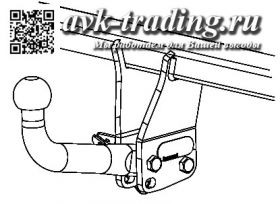 Фаркоп Bosal 038-191 для Mazda CX-5 (г.в. 2012-) с шаром типа A