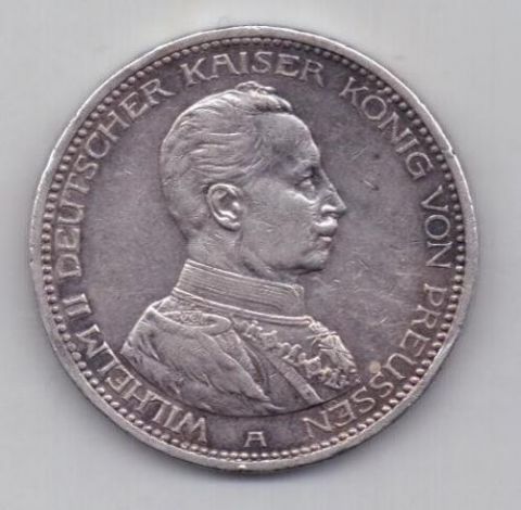 5 марок 1914 г. Германия