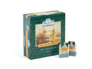 Чай чёрный Ahmad English N1, 100 х 2 г.
