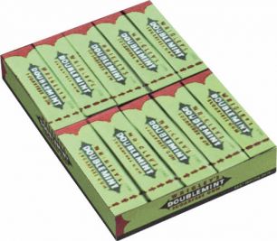 Жевательная резинка WRIGLEY'S Doublemint, в ассортименте, 13 г.