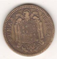1 песета 1947 г. Испания