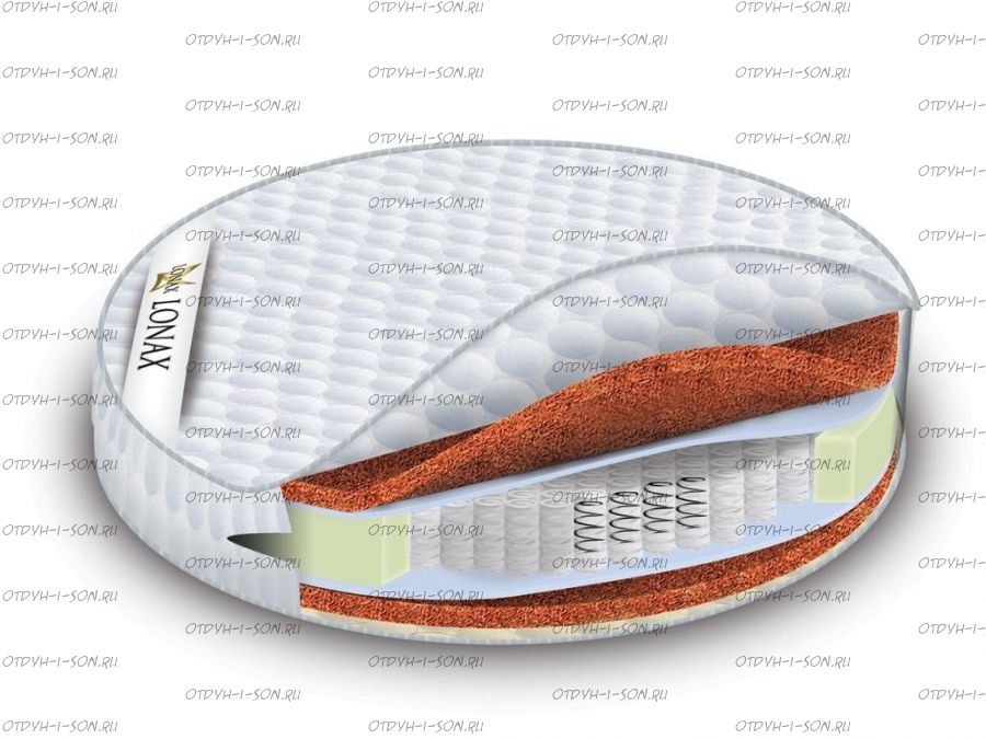 Матрас Lonax Round Cocos TFK