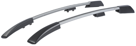 Рейлинги на Opel Astra H (Family), анод серый