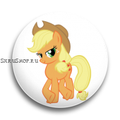Значок  37 мм.  My Little Pony