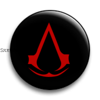 Значок  56 мм. Assassin's Creed