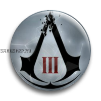 Значок  56 мм. Assassin's Creed