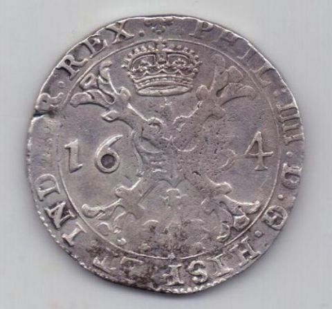 1 талер 1634 г. редкий. Брабант. Испанские Нидерланды