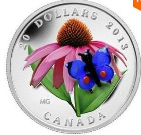 Монета коллекционная Канада  Elizabeth II 20$ 2013