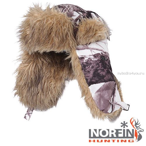 Шапка-ушанка Norfin Hunting 750 White (Артикул:750-W)