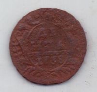 деньга 1738 г.