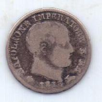 5 сольди 1813 г. Наполеон I Италия
