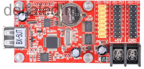 Контроллер двухрядный BX-5UT для одно и двухцветного табло