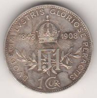 1 крона 1908 г.