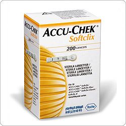 Ланцеты "Акку-Чек Софткликс" (Accu-Chek Softclix) – 25 шт.