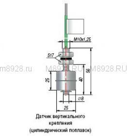 датчик жидкости поплавковый