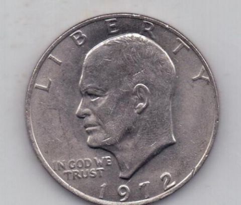 1 доллар 1972 г. США