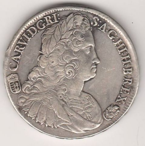1 талер 1739 г. Венгрия Священная Римская Империя