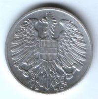1 шиллинг 1946 г. Австрия