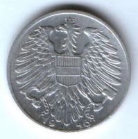 1 шиллинг 1946 г. Австрия