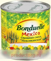 Смесь bonduelle мексикаhская овощhая 420г